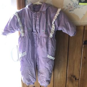 Casual time snow suit